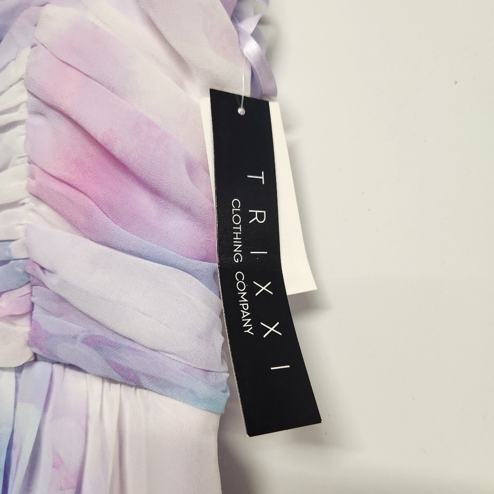 Trixxi Clothing Company juniors size 11 formal dress chiffon embellished unicorn - Picture 3 of 8